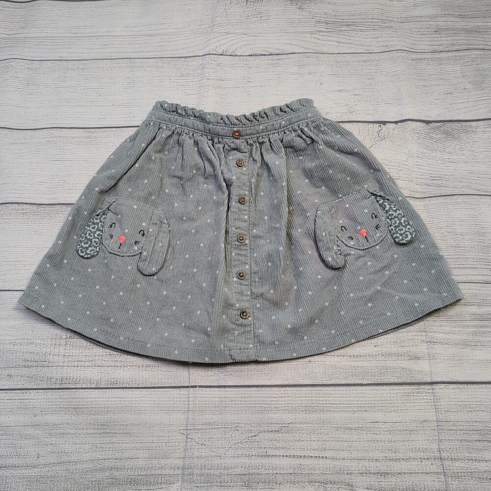 4/5 Next Corduroy Bunny Skirt